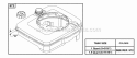 Tank Diagram and Parts List for  Briggs and Stratton Engine